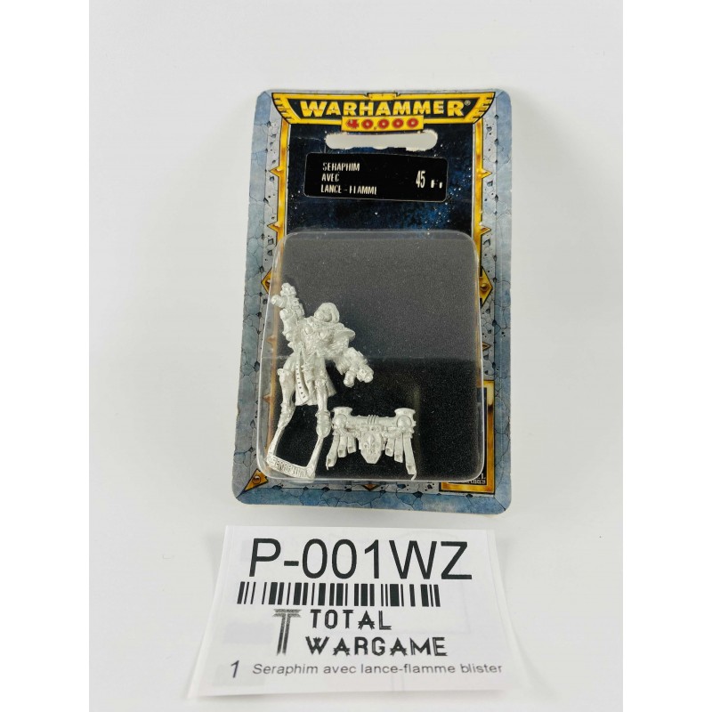 Seraphim with flame thrower blister