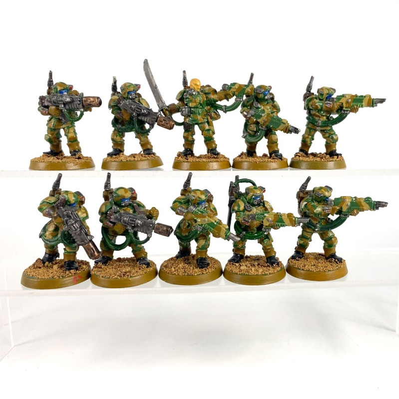 Cadian Kasrkin Veteran Squad