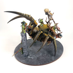 Arachnarok Spider with Spiderfang Warparty