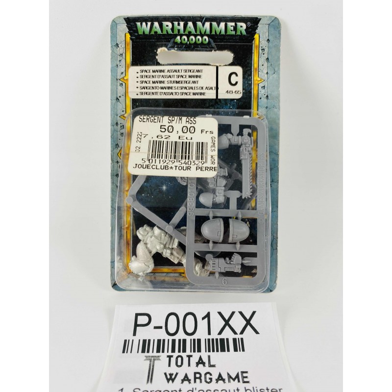 Sergent d'assaut blister
