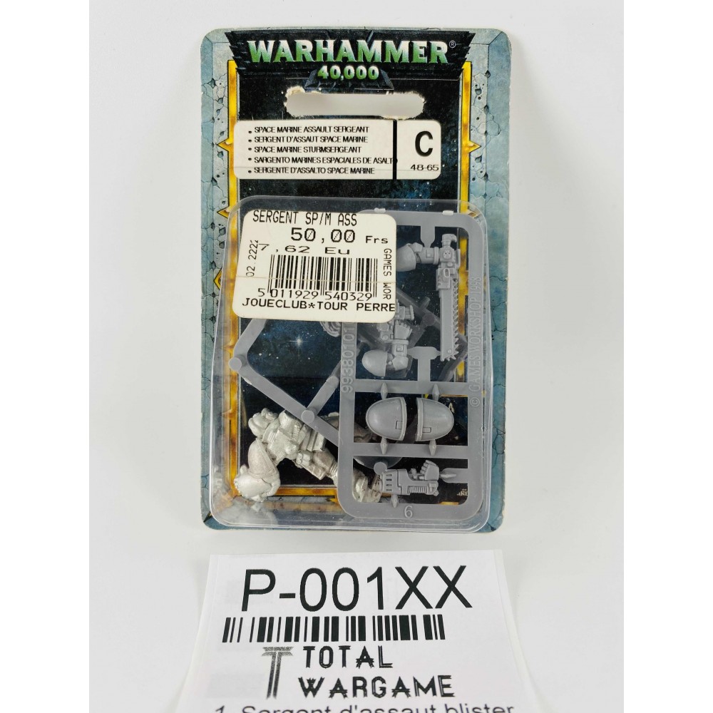 Assault sergeant blister