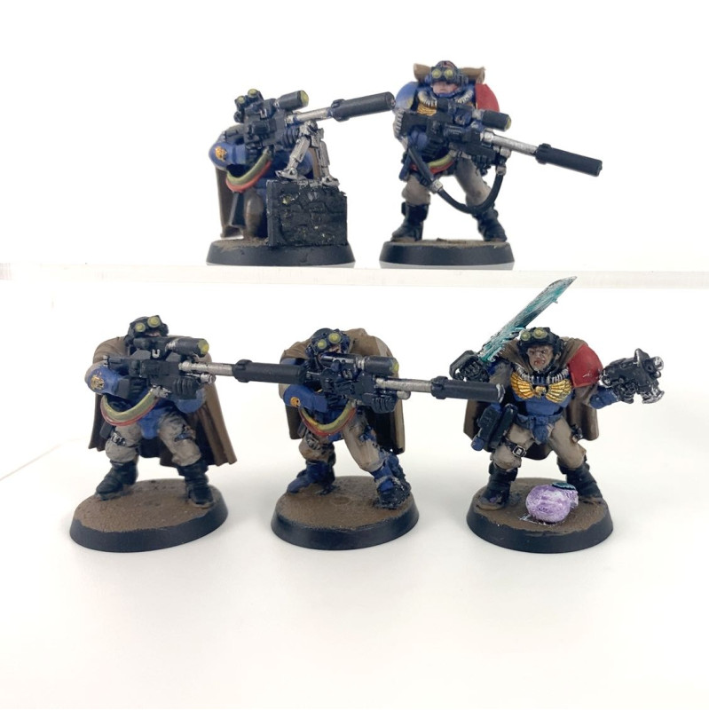 Scouts avec fusils sniper