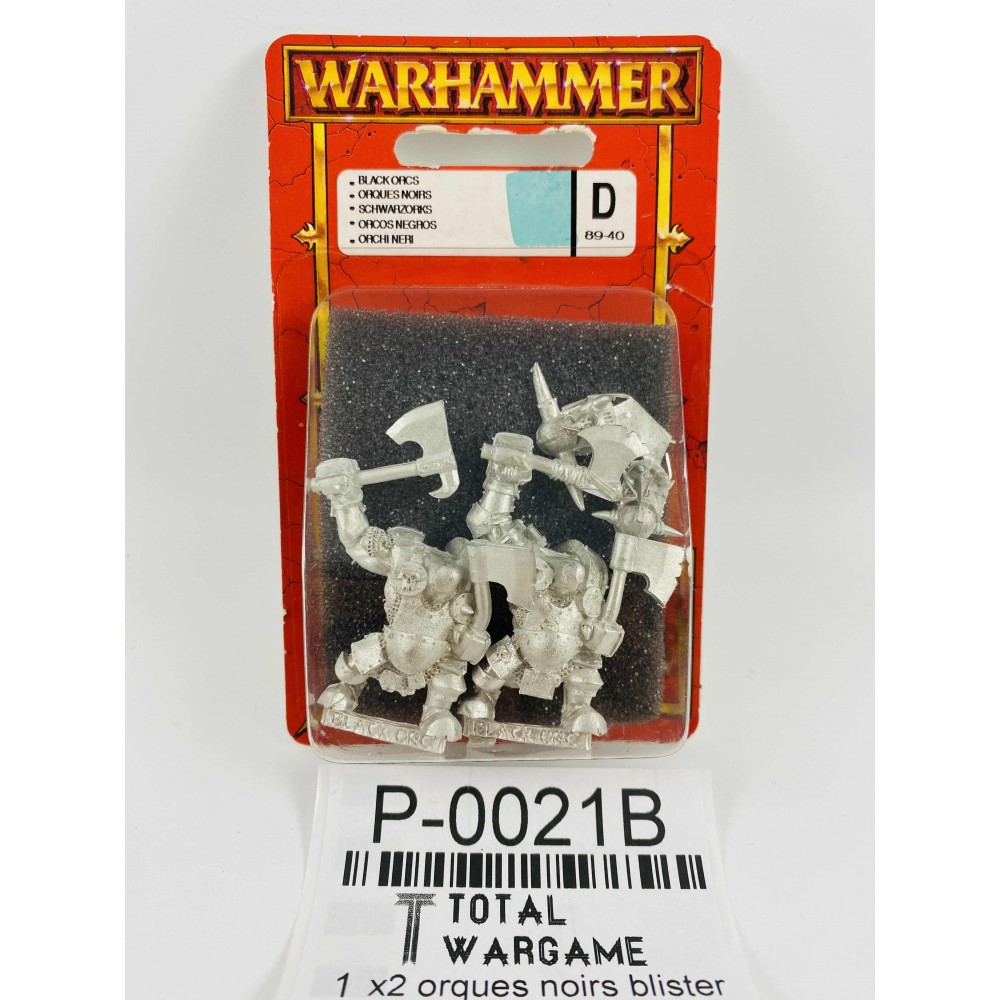 x2 black orcs blister