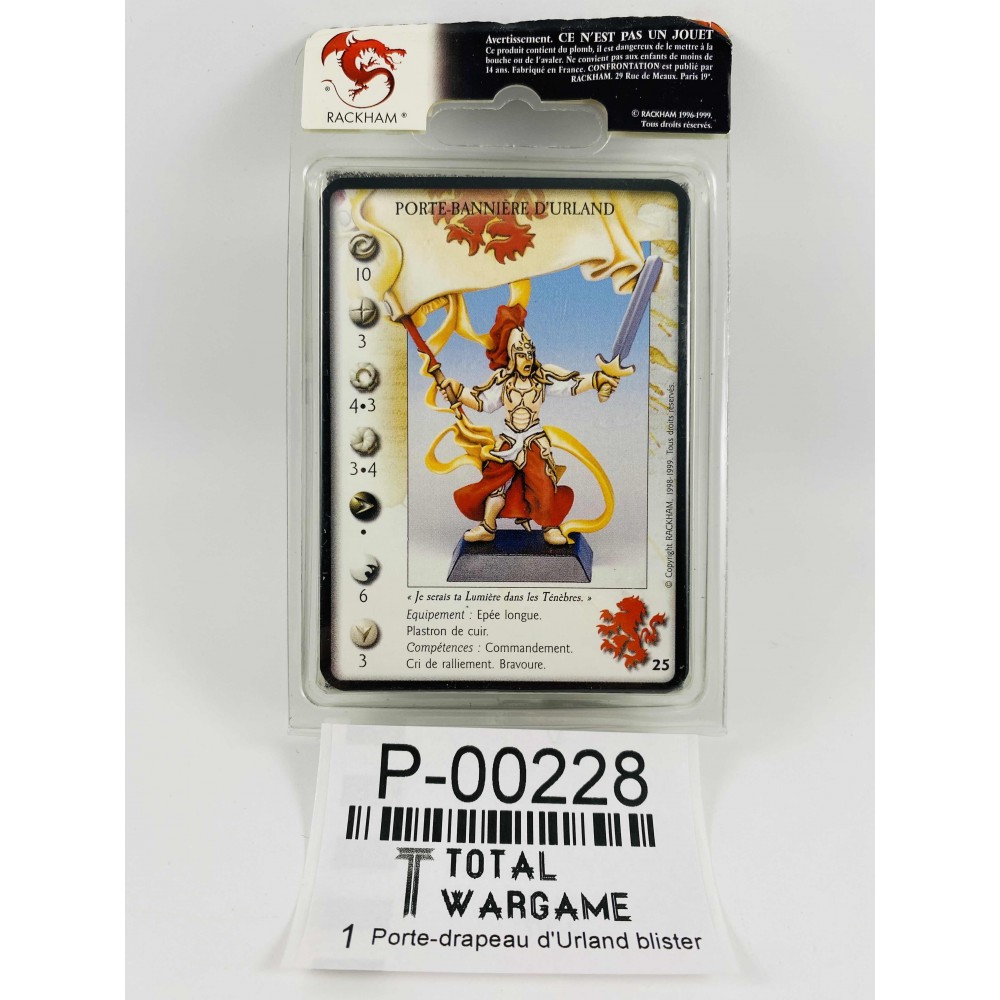 Porte-drapeau d'Urland blister