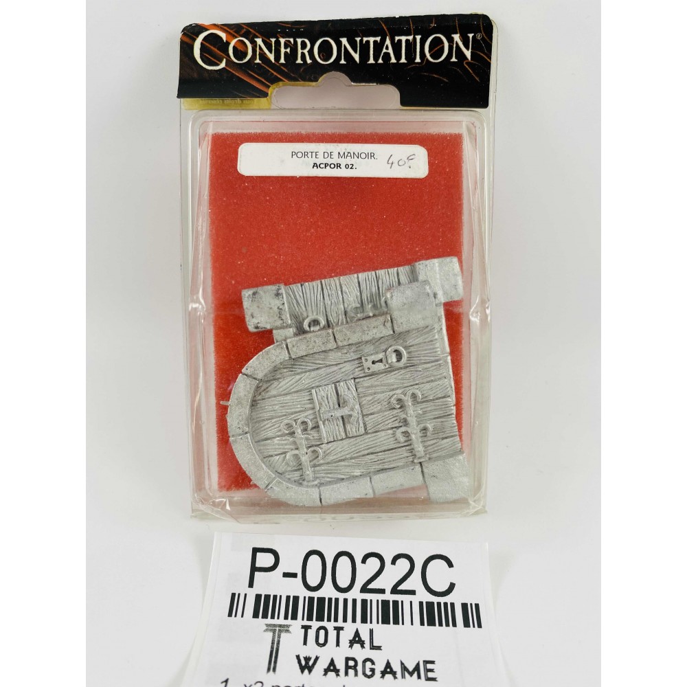 x2 portes de manoir blister