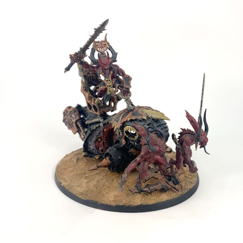 Rendmaster Herald of Khorne on Blood Throne