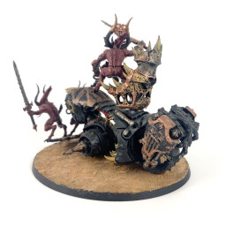 Rendmaster Herald of Khorne on Blood Throne