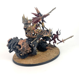 Rendmaster Herald of Khorne on Blood Throne