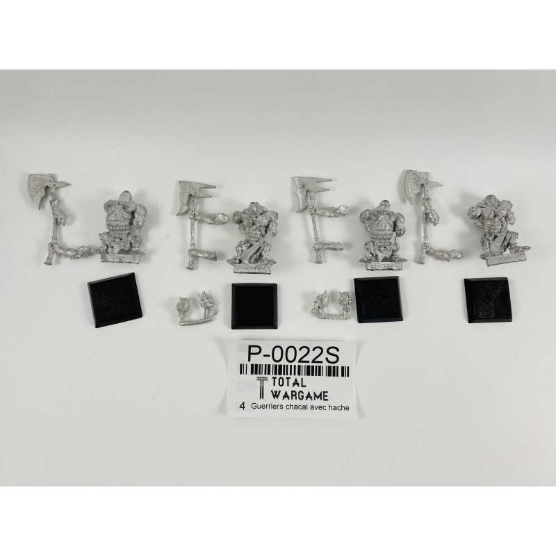 Guerriers chacal avec hache
