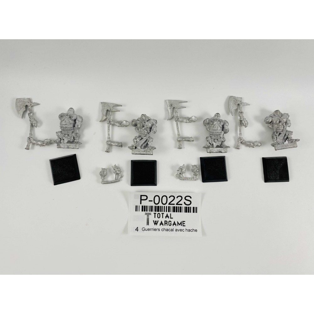 Guerriers chacal avec hache