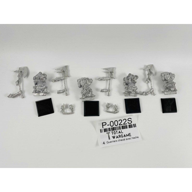 Guerriers chacal avec hache