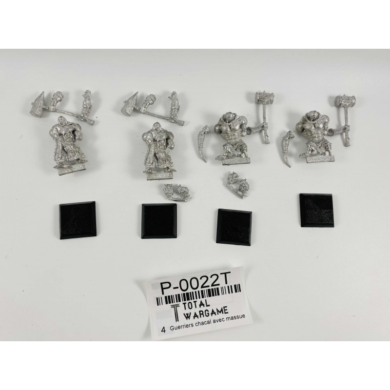 Guerriers chacal avec massue