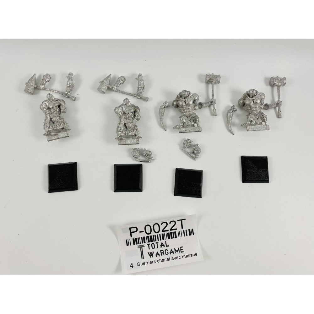 Guerriers chacal avec massue