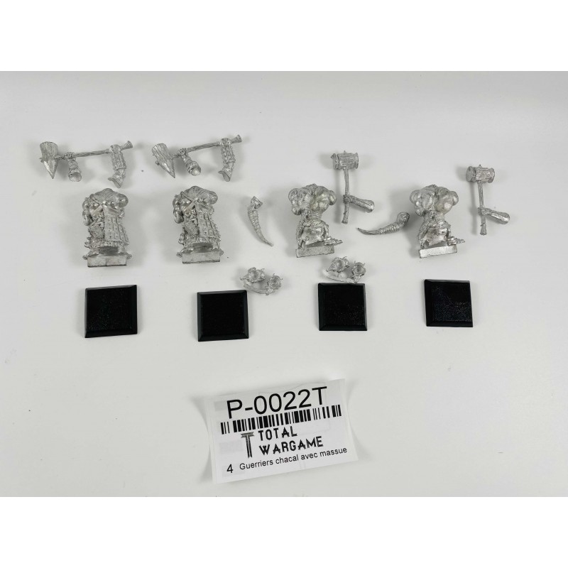 Guerriers chacal avec massue