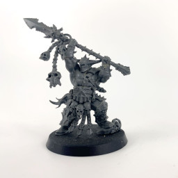 Exalted Deathbringer with impaling spear