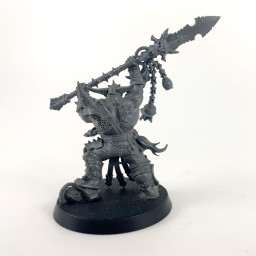 Exalted Deathbringer with impaling spear
