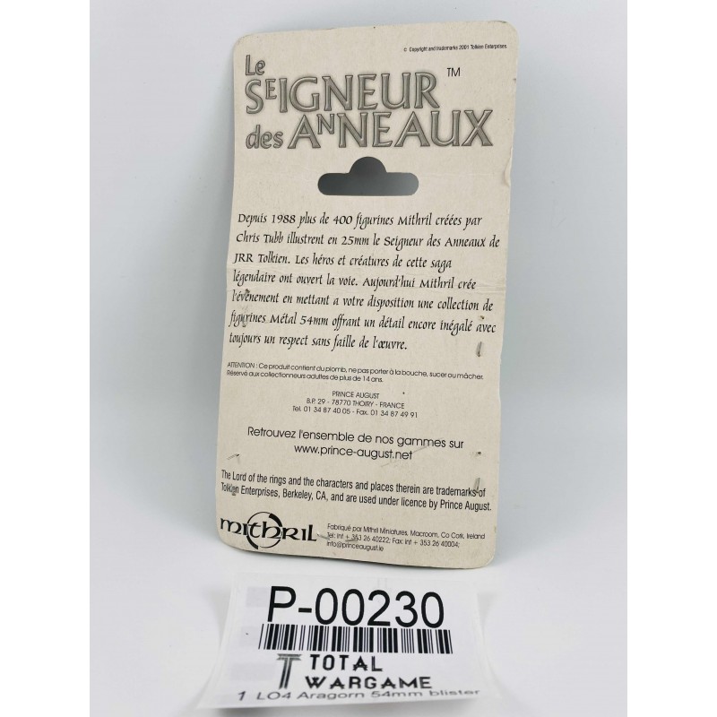 LO4 Aragorn 54mm blister