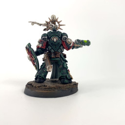Space Marines Lieutenant With Storm Shield conversion
