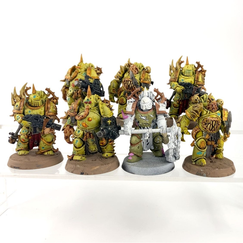 Plague Marines x 7 Warhammer 40k SF・ファンタジー・ホラー Plague