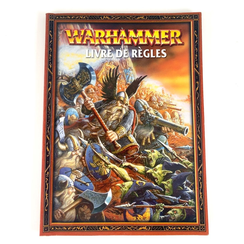 Livre de règle Warhammer le jeu des batailles fantastiques 2006 FR