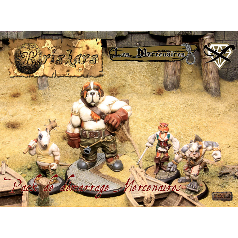 mercenaires - Starter Mercenaires - Non monté, non peint