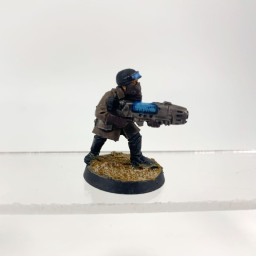 Steel Legion Guardsman With Plasma Gun