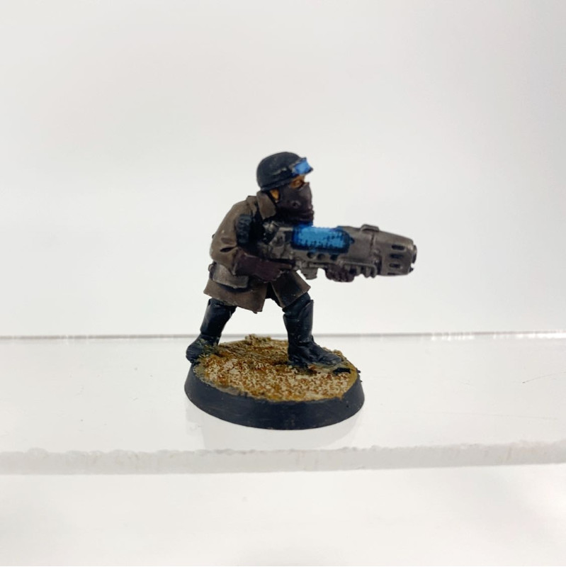 Steel Legion Guardsman With Plasma Gun