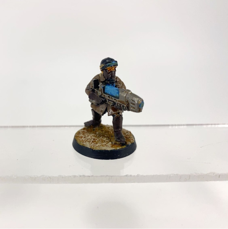 Steel Legion Guardsman With Plasma Gun