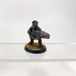 Steel Legion Guardsman With Plasma Gun