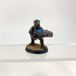 Steel Legion Guardsman With Plasma Gun