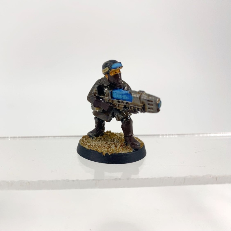 Steel Legion Guardsman With Plasma Gun