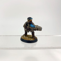 Steel Legion Guardsman With Plasma Gun