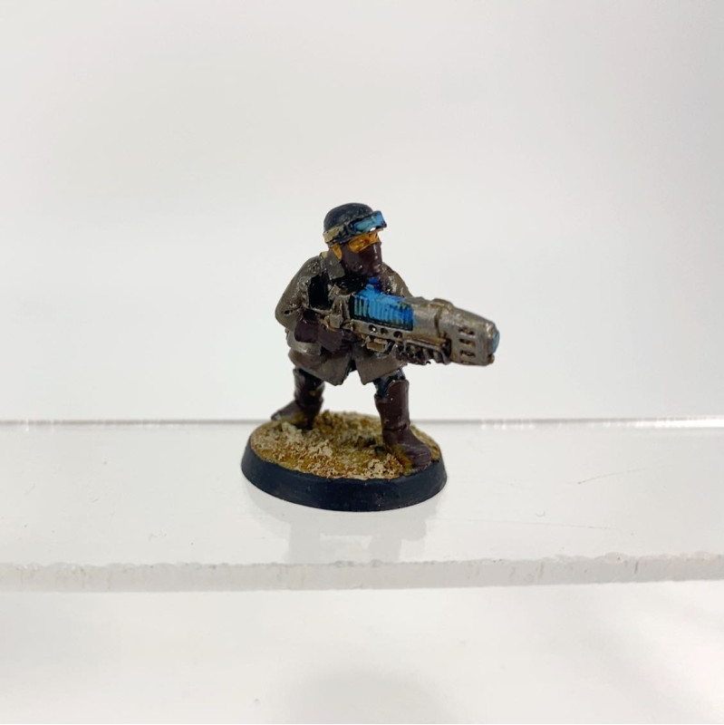 Steel Legion Guardsman With Plasma Gun