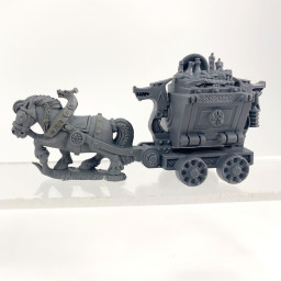 Chariot battaille au col du crâne