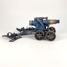 Heavy Artillery Carriage with Medusa Siege Gun