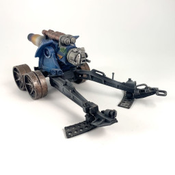 Heavy Artillery Carriage with Medusa Siege Gun