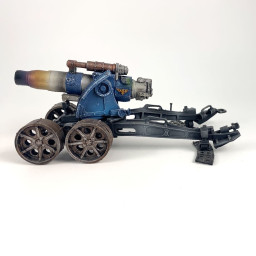 Heavy Artillery Carriage with Medusa Siege Gun