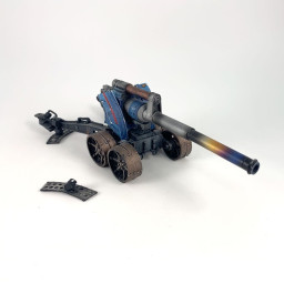 Heavy Artillery Carriage with Earth Shaker Cannon
