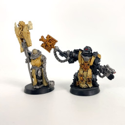 Chaplain Grimaldus and Retinue