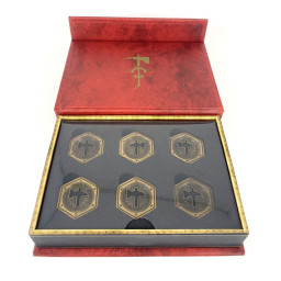 Metal Command Tokens Objective Markers Limited Edition