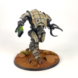 Mechanicum Knight Moirax with Volkite Veuglaire and Gyges Siege Claw