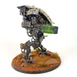 Mechanicum Knight Moirax with Volkite Veuglaire and Gyges Siege Claw