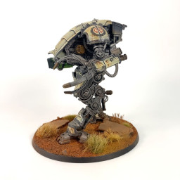 Mechanicum Knight Moirax with Volkite Veuglaire and Gyges Siege Claw