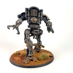 Mechanicum Knight Moirax with Volkite Veuglaire and Gyges Siege Claw