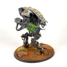 Mechanicum Knight Moirax with Volkite Veuglaire and Gyges Siege Claw