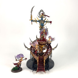 Hag / slaughter queen on Cauldron of blood