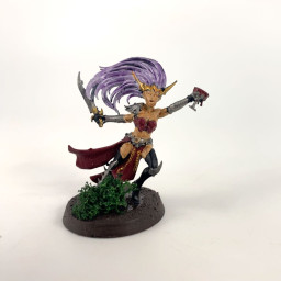 Hag / slaughter queen on Cauldron of blood