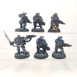 Cadian Kasrkin Veteran Squad