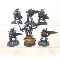 Cadian Kasrkin Veteran Squad