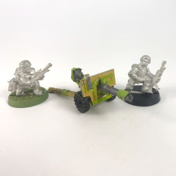 Cadian Lascannon Heavy Weapons Team